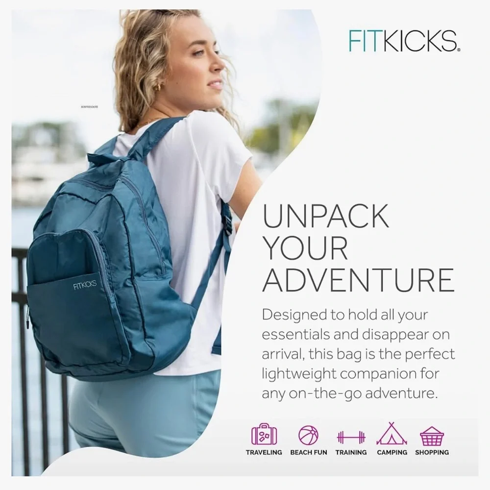 Fitkicks hideaway packable